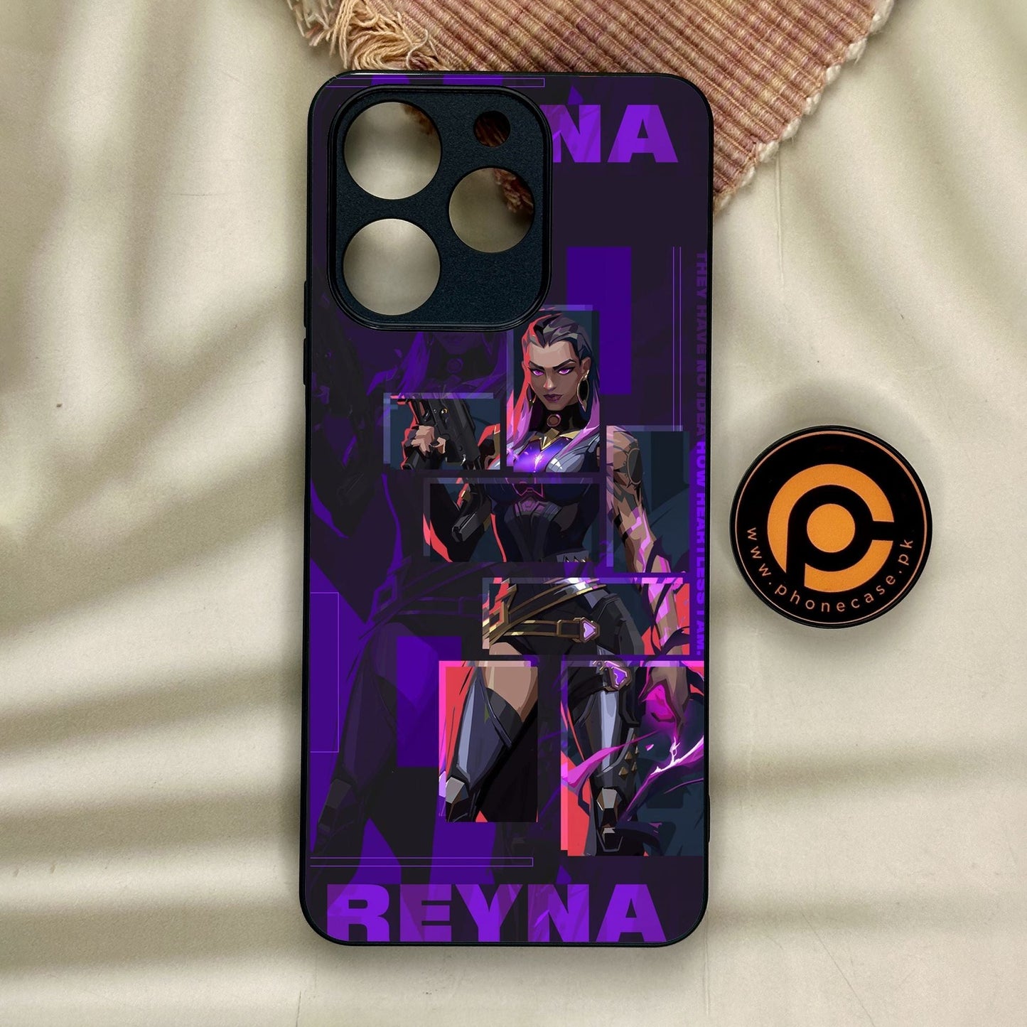 Realme Note 70 - Battle-Ready Design 2 - Premium Metal Printed Soft Bumper Shock Proof Case