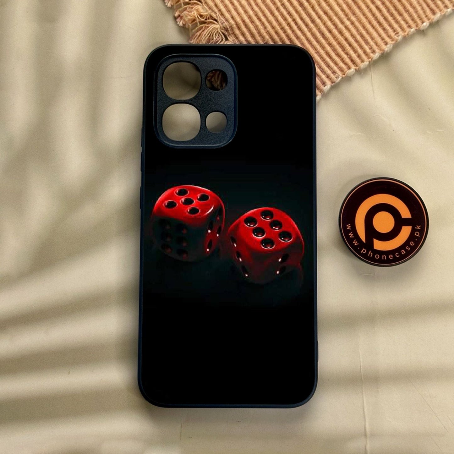 Oppo A6 Pro - Black Art Design 3 - Premium Metal Printed Soft Bumper Shock Proof Case