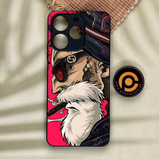 Realme Note 70 - Master Roshi - Premium Metal Printed Soft Bumper Shock Proof Case