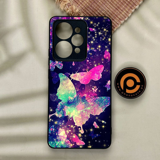 Realme 15 Pro - Butterflies Design 9 - Premium Metal Printed Soft Bumper Shock Proof Case