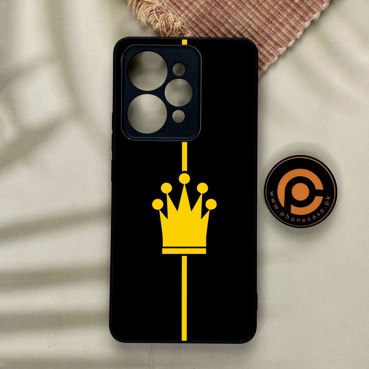 Realme 15 Pro - King Design 1 - Premium Metal Printed Soft Bumper Shock Proof Case