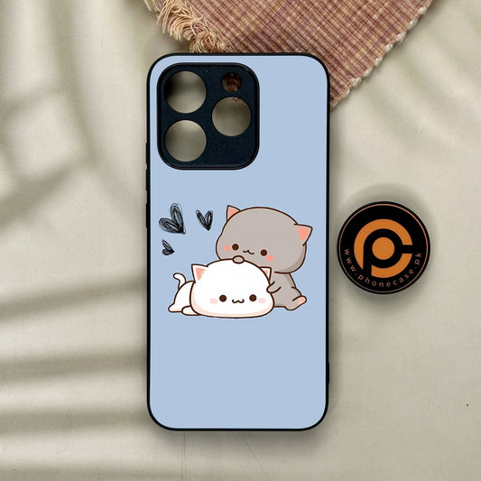 Realme 15T - Cute Bubu Dudu Design 3 - Premium Metal Printed Soft Bumper Shock Proof Case