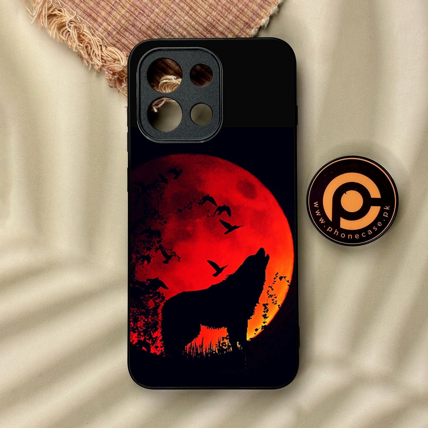 OnePlus 13T - Wolf Design 1 - Premium Metal Printed Soft Bumper Shock Proof Case