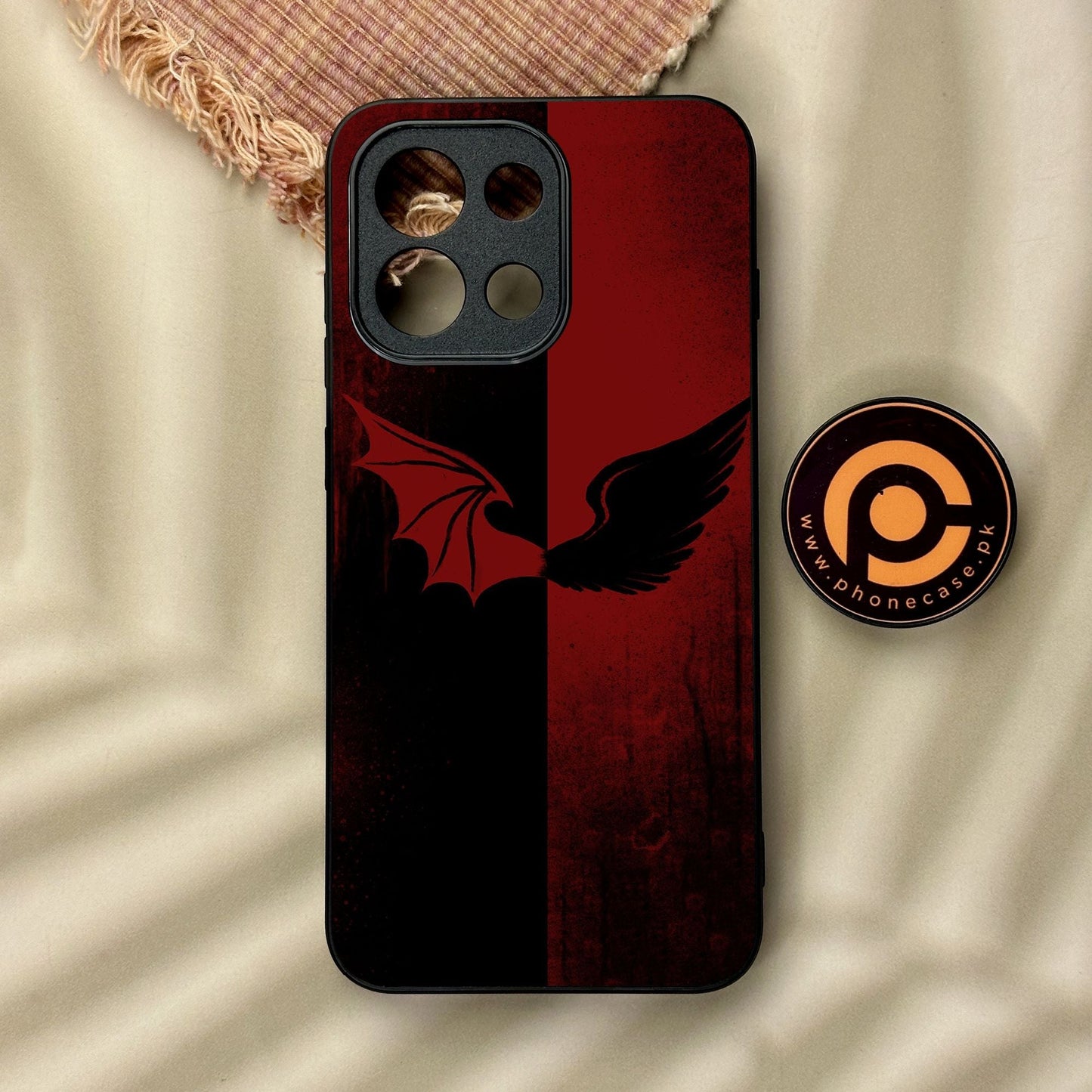 OnePlus 13T - Angel 2.0 Design 6 - Premium Metal Printed Soft Bumper Shock Proof Case