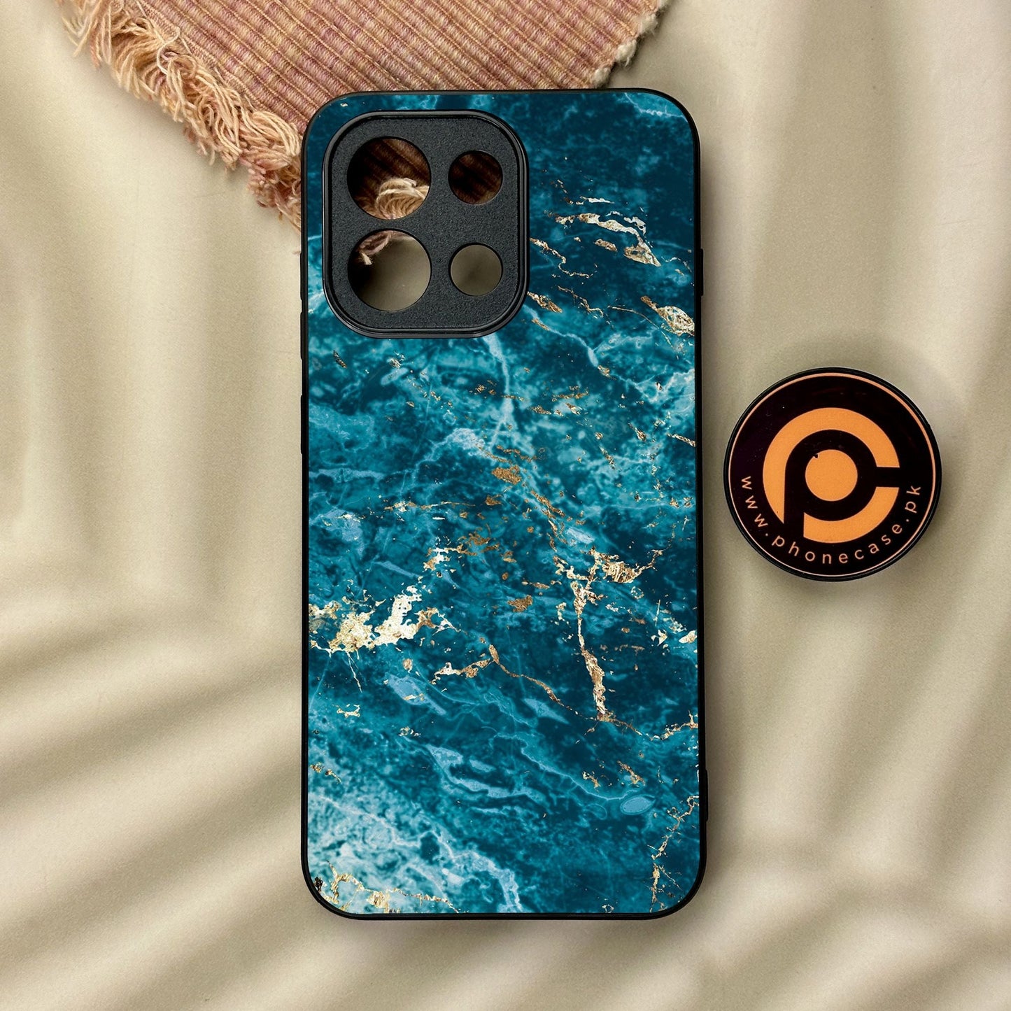 OnePlus 13T - Blue 2.0 Design 1 - Premium Metal Printed Soft Bumper Shock Proof Case