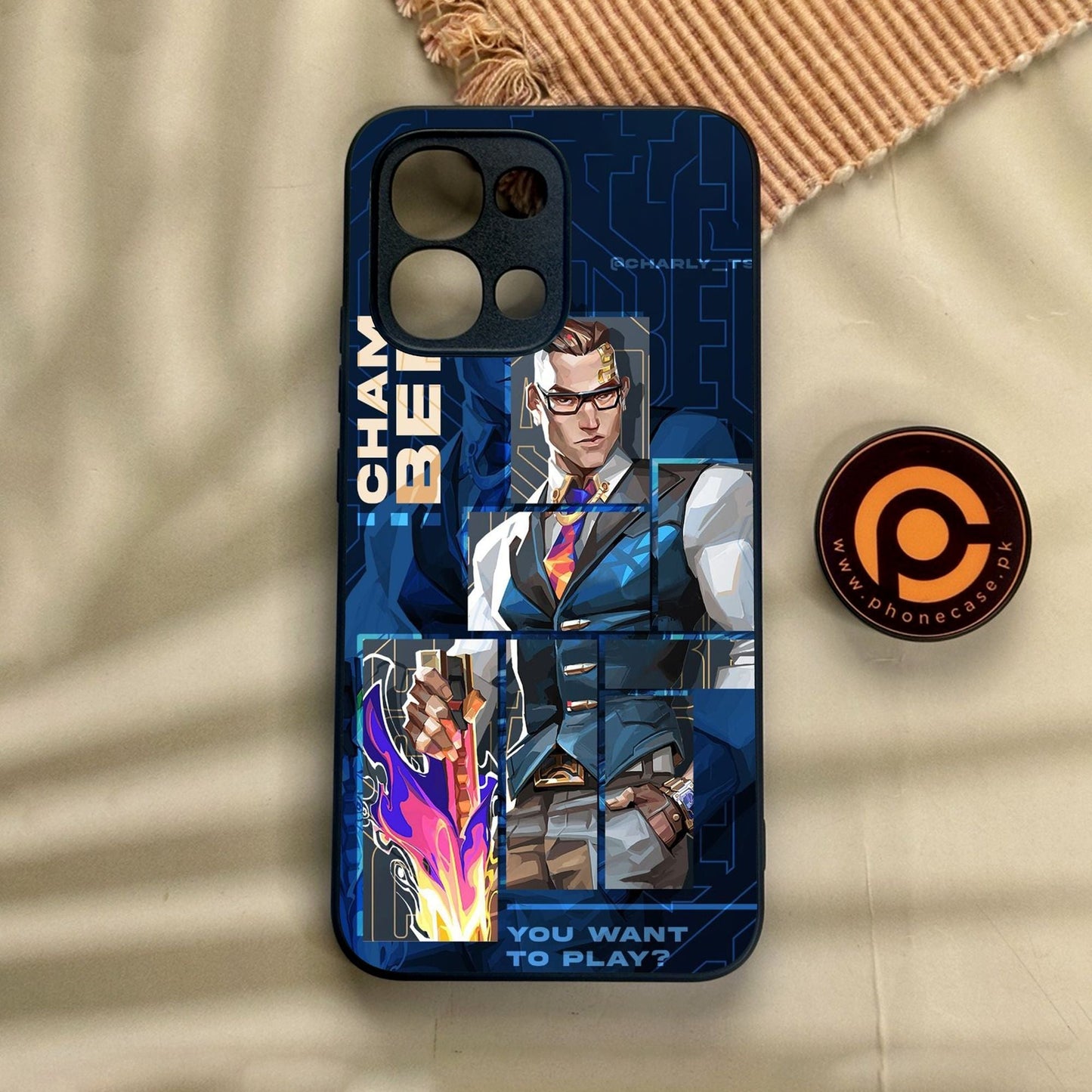 Oppo A6 Pro - Battle-Ready Design 10 - Premium Metal Printed Soft Bumper Shock Proof Case