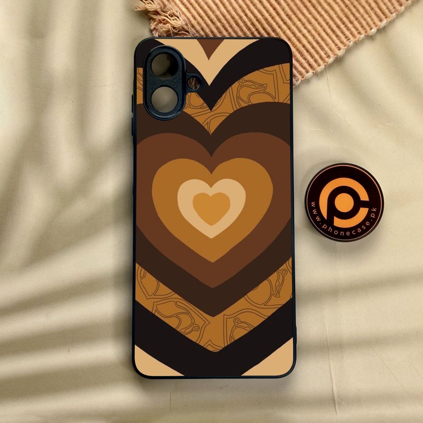 Samsung Galaxy A07 - Heart 2.0 Design 5 - Premium Metal Printed Soft Bumper Shock Proof Case