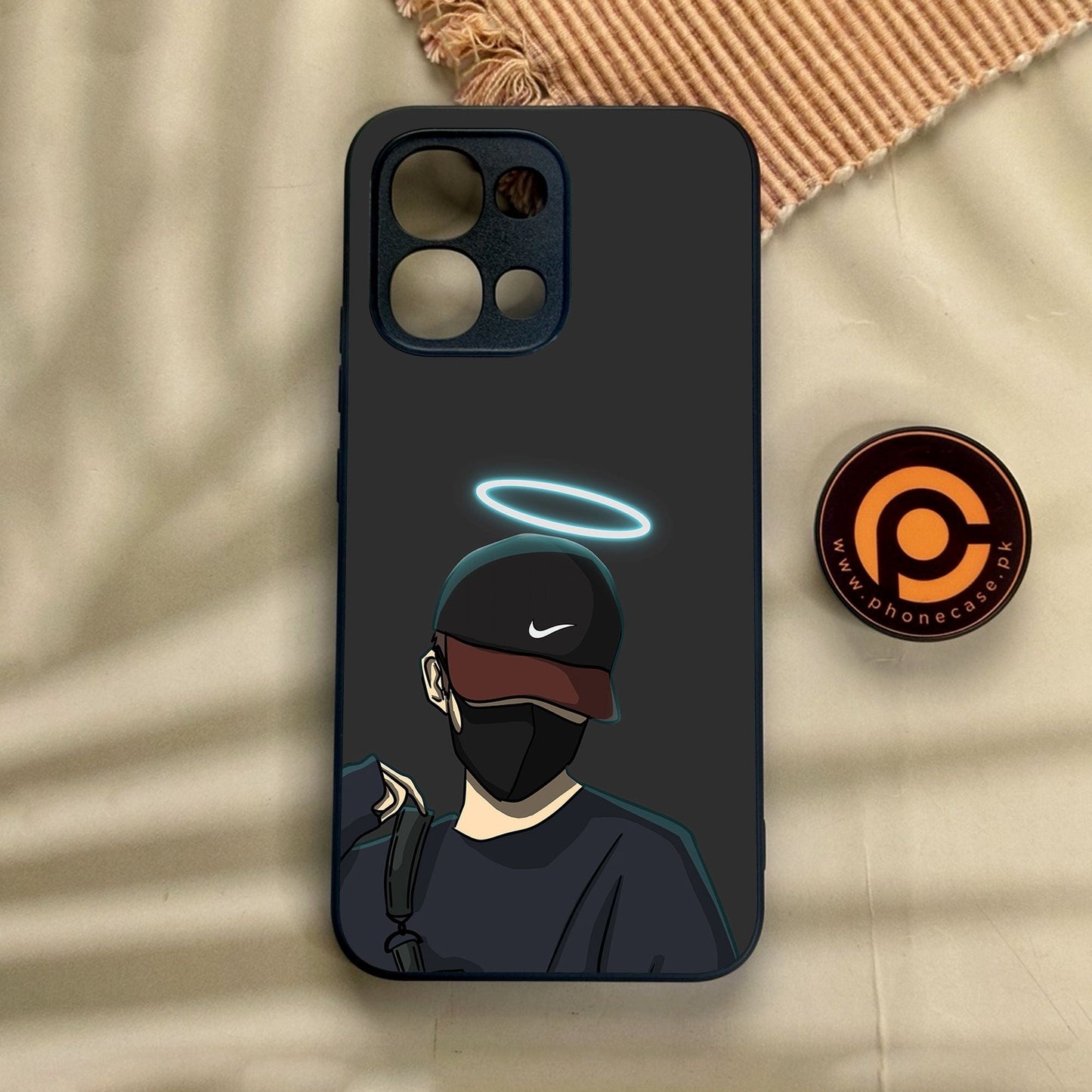 Oppo A6 Pro - Anime Series Design 4 - Premium Metal Printed Soft Bumper Shock Proof Case