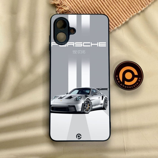 Samsung Galaxy A07 - Porsche Gt3 Rs Thrill - Premium Metal Printed Soft Bumper Shock Proof Case