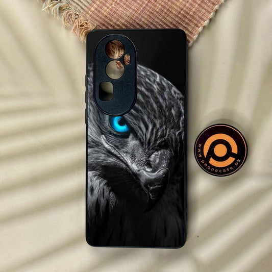 Oppo Reno 10 Pro Plus - Black Art Design 2 - Premium Metal Printed Soft Bumper Shock Proof Case