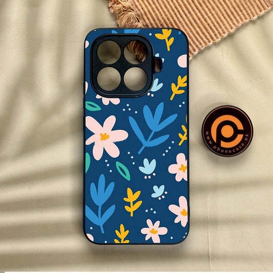 Xiaomi 15T Pro - Colorful Flowers - Premium Metal Printed Soft Bumper Shock Proof Case