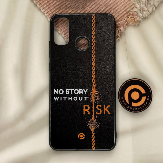 Honor 9X Lite - The Risk Taker - Premium Metal Printed Soft Bumper Shock Proof Case