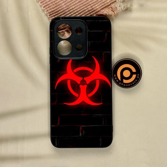 Xiaomi Redmi 15C - Biohazard Design 6 - Premium Metal Printed Soft Bumper Shock Proof Case