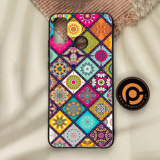 Honor 9X Lite - Mandala Art Design - Premium Metal Printed Soft Bumper Shock Proof Case