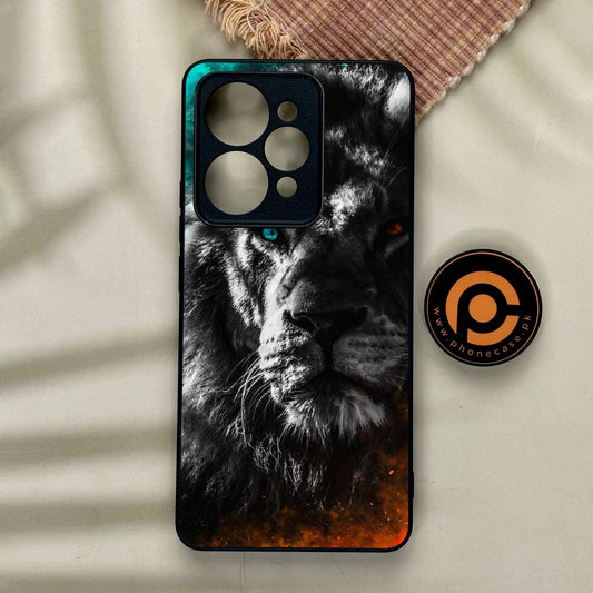 Realme 15 Pro - Tiger Design 3 - Premium Metal Printed Soft Bumper Shock Proof Case