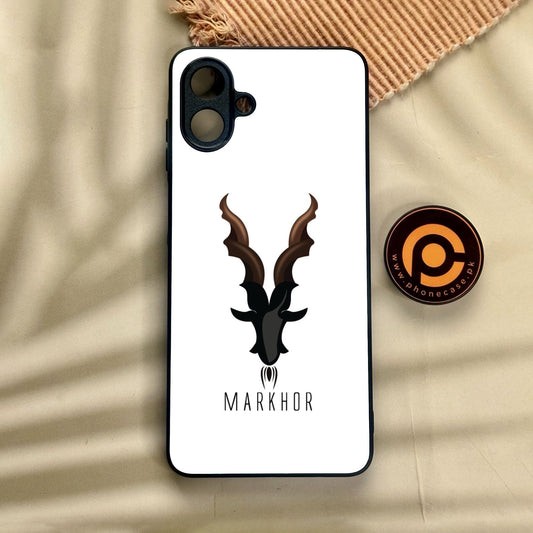 Samsung Galaxy A07 - Markhor Design 2 - Premium Metal Printed Soft Bumper Shock Proof Case