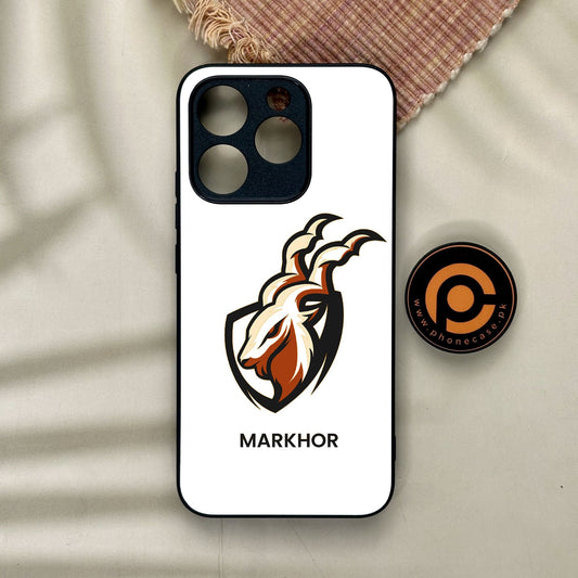 Realme 15T - Markhor Design 5 - Premium Metal Printed Soft Bumper Shock Proof Case