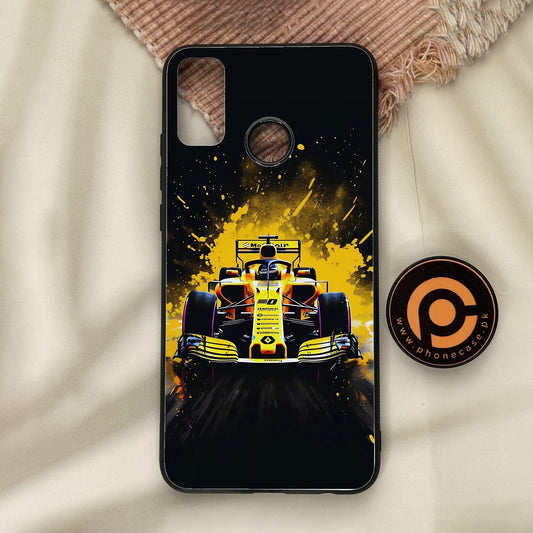 Honor 9X Lite - Formula 1 Design 5 - Premium Metal Printed Soft Bumper Shock Proof Case