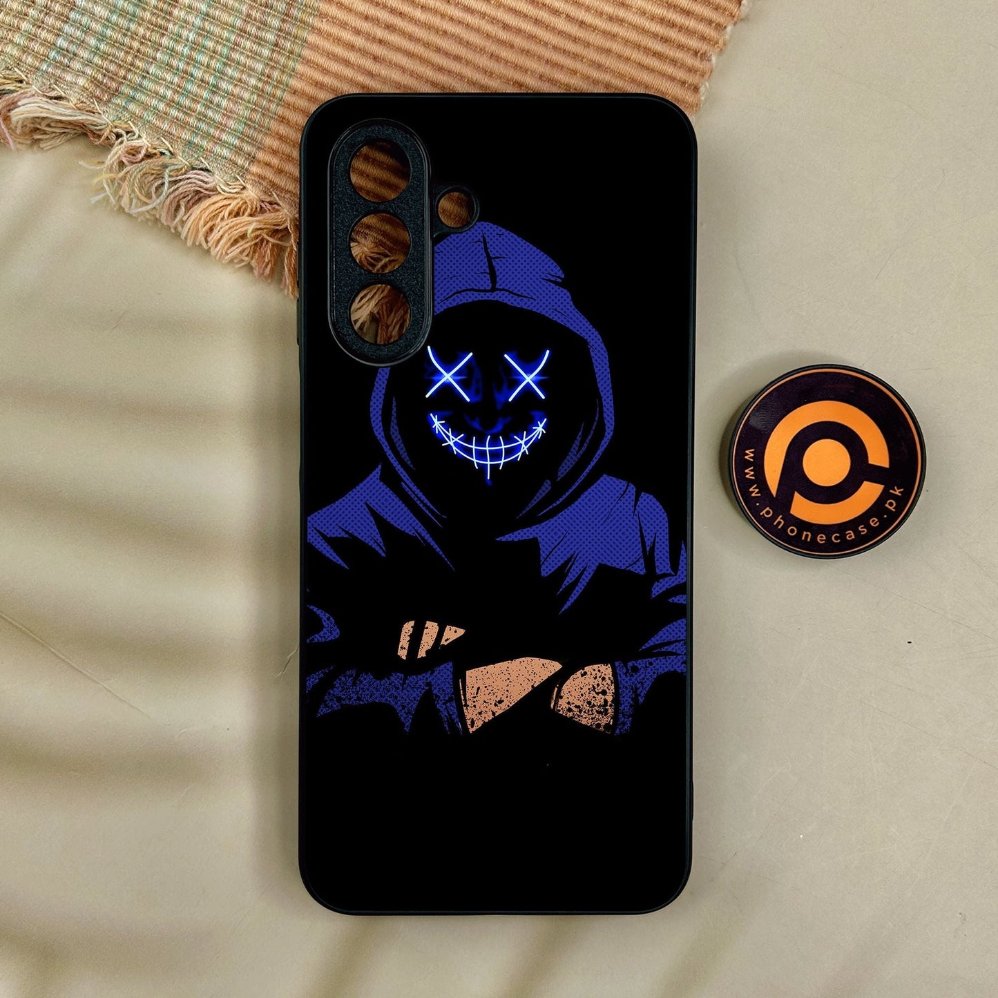 Samsung Galaxy A17 - Anonymous 2.0 Design 10 - Premium Metal Printed Soft Bumper Shock Proof Case