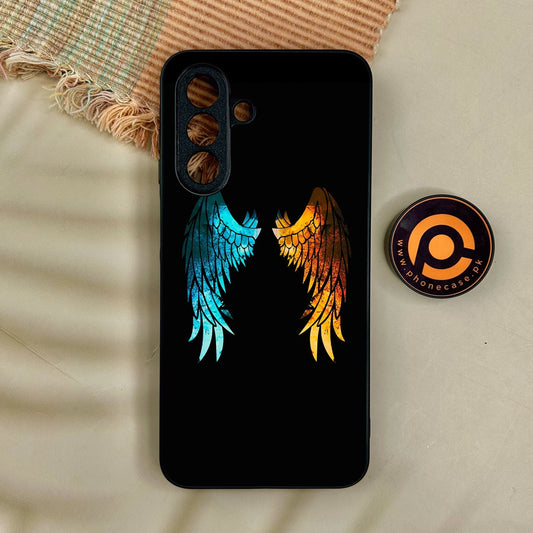 Samsung Galaxy A17 - Angel 2.0 Design 8 - Premium Metal Printed Soft Bumper Shock Proof Case