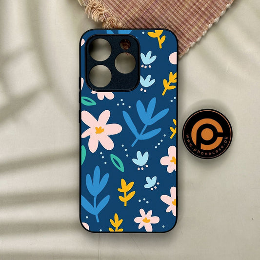 Realme 15T - Colorful Flowers - Premium Metal Printed Soft Bumper Shock Proof Case