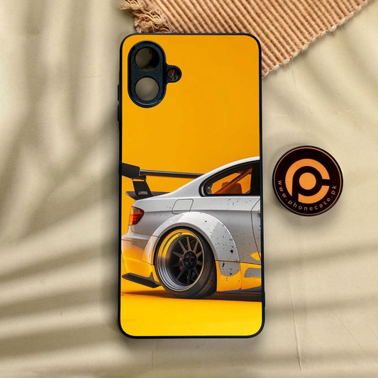Samsung Galaxy A07 - M3 Gt2 Racing Car - Premium Metal Printed Soft Bumper Shock Proof Case