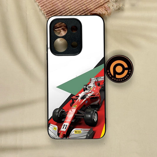Xiaomi Redmi 15C - Formula 1 Design 3 - Premium Metal Printed Soft Bumper Shock Proof Case