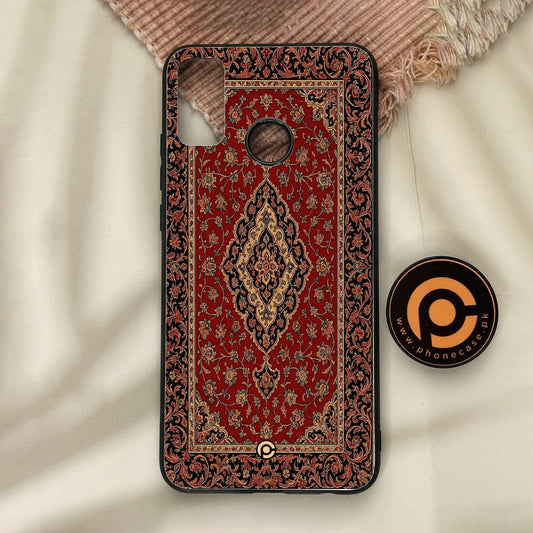 Honor 9X Lite - Persian Rug Design 1 - Premium Metal Printed Soft Bumper Shock Proof Case