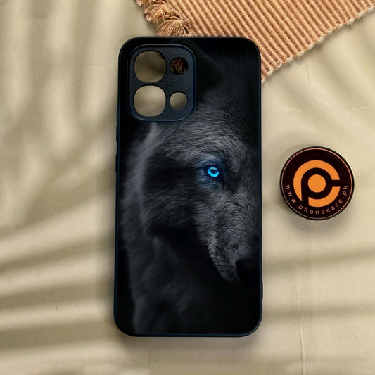 Oppo A6 Pro - Wolf Design 9 - Premium Metal Printed Soft Bumper Shock Proof Case