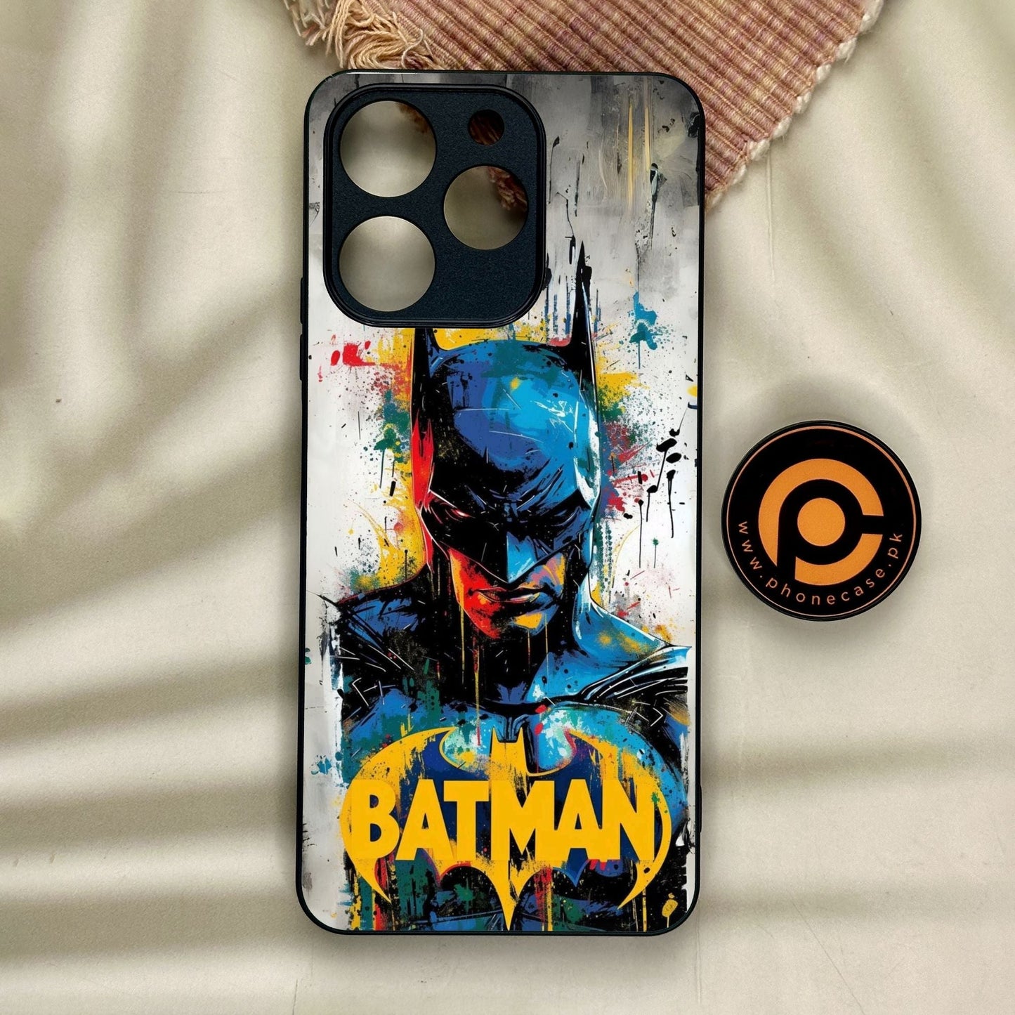 Realme Note 70 - Vivid Justice - Premium Metal Printed Soft Bumper Shock Proof Case