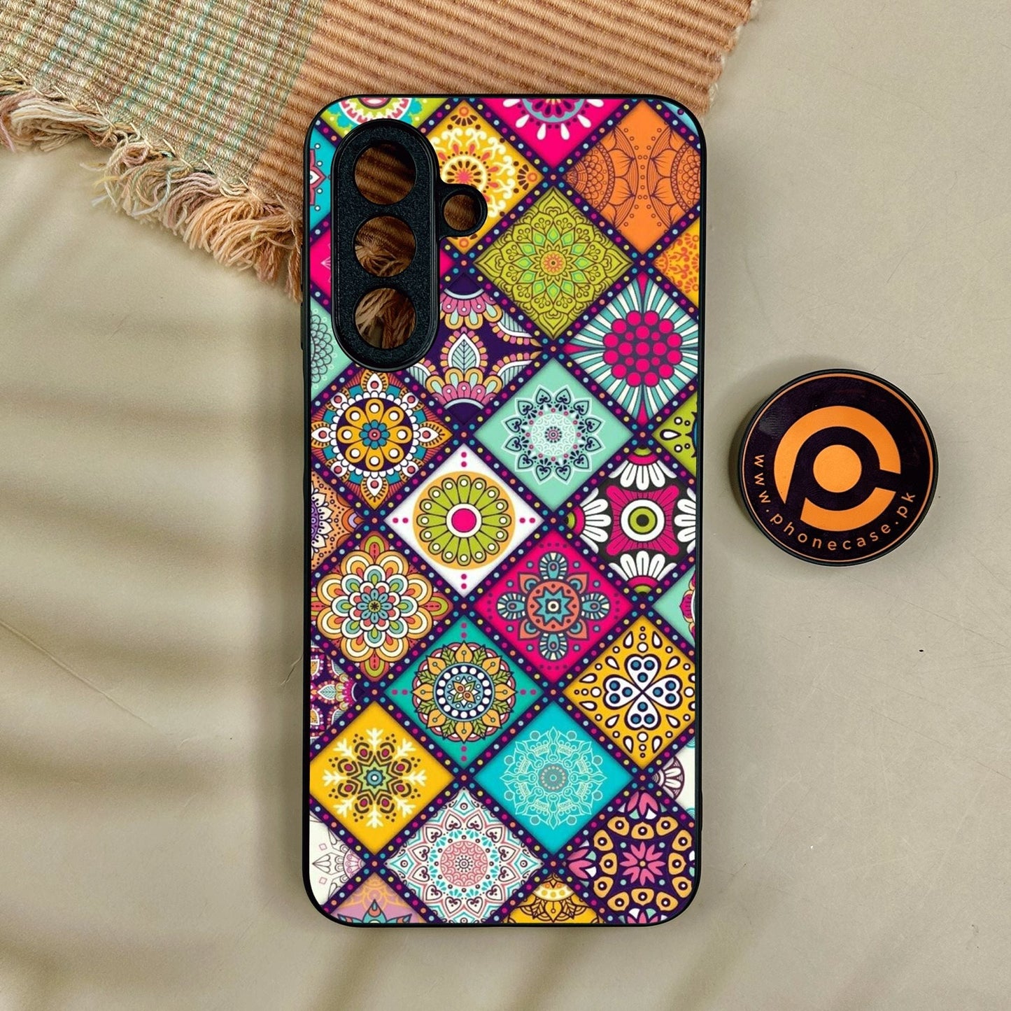 Samsung Galaxy A17 - Mandala Art Design - Premium Metal Printed Soft Bumper Shock Proof Case