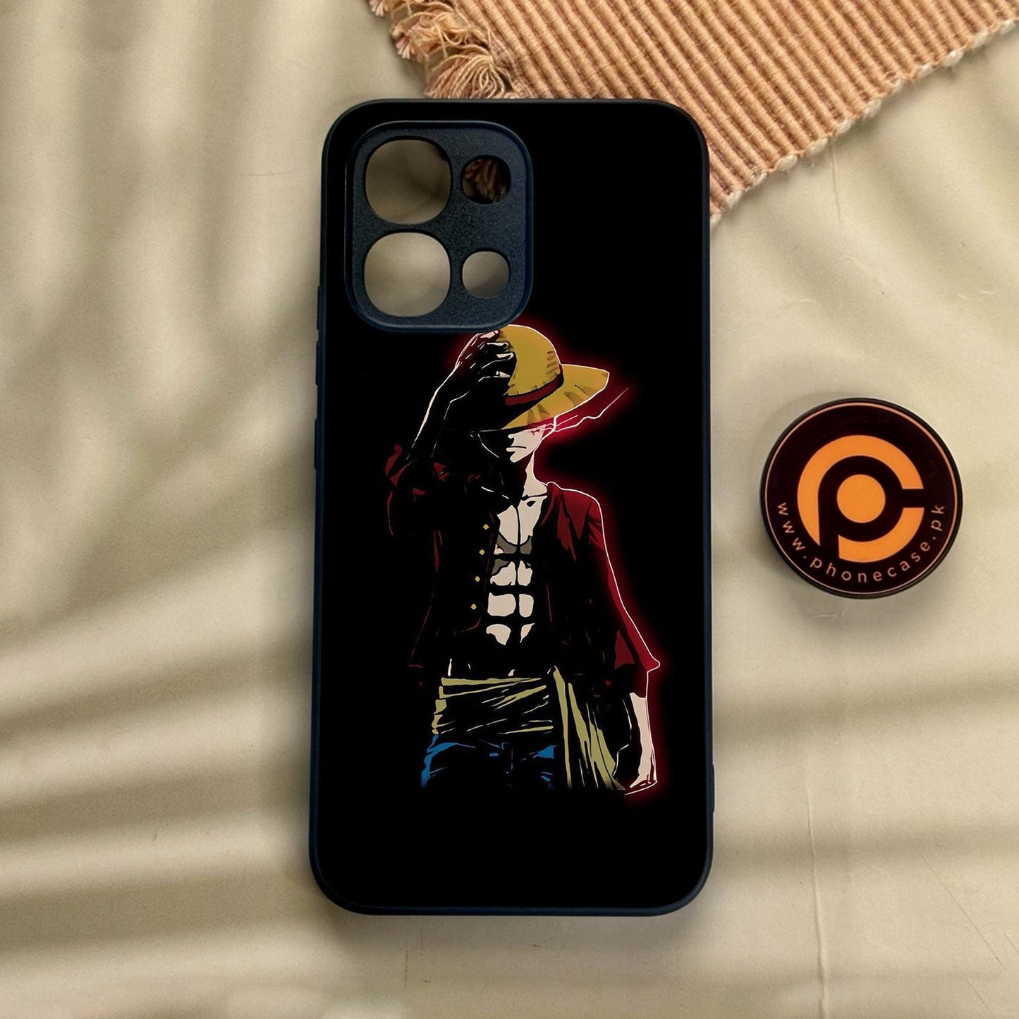 Oppo A6 Pro - Anime Series Design 5 - Premium Metal Printed Soft Bumper Shock Proof Case