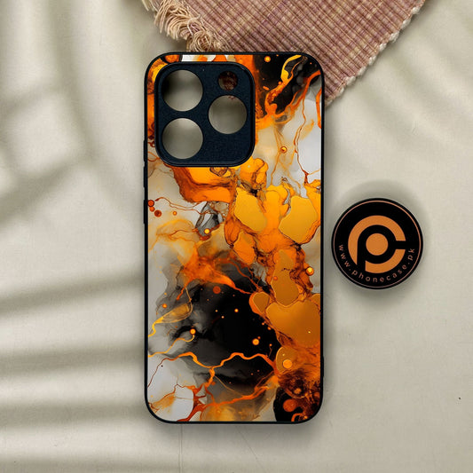 Realme 15T - Liquid Marble Design 2 - Premium Metal Printed Soft Bumper Shock Proof Case