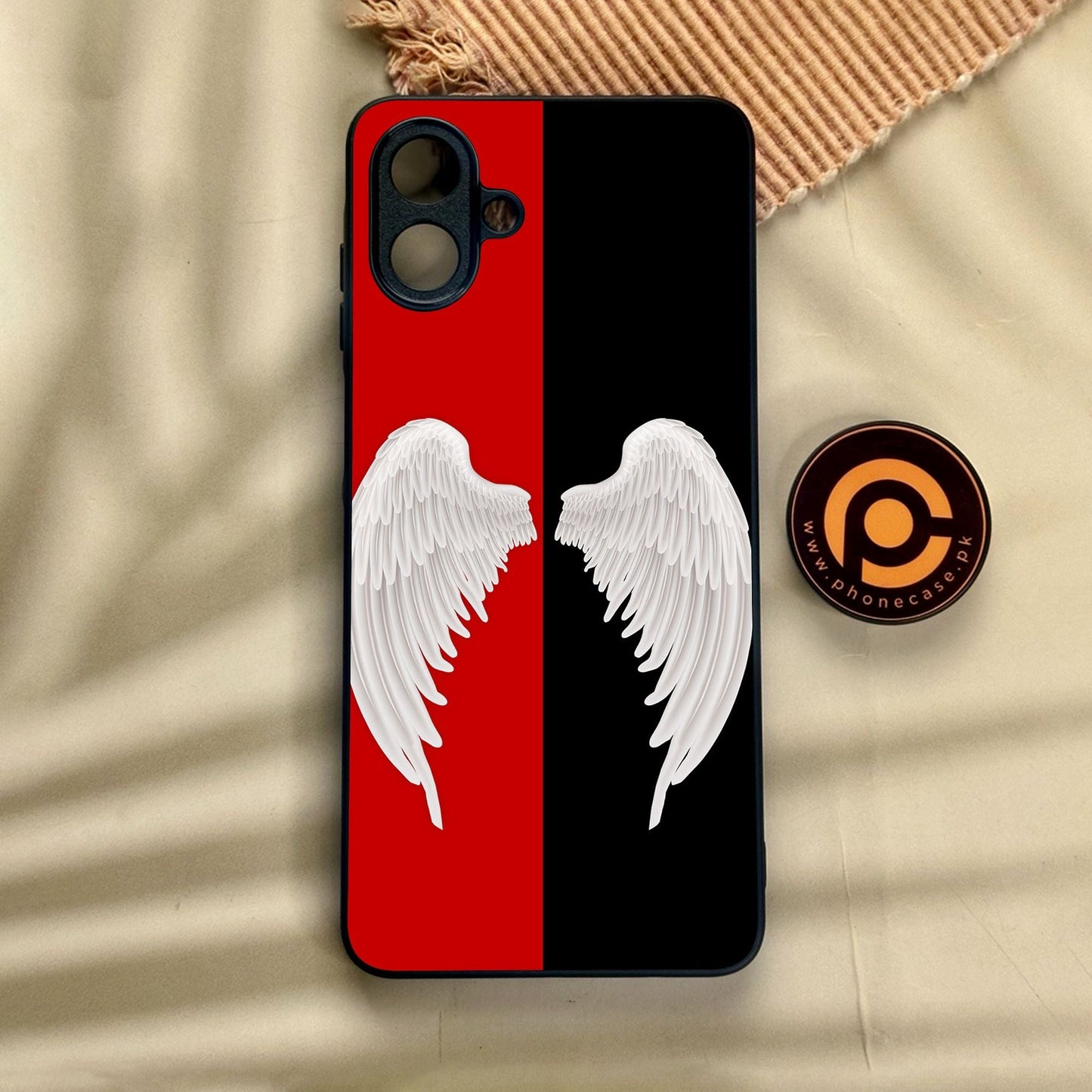 Samsung Galaxy A07 - Angel 2.0 Design 4 - Premium Metal Printed Soft Bumper Shock Proof Case