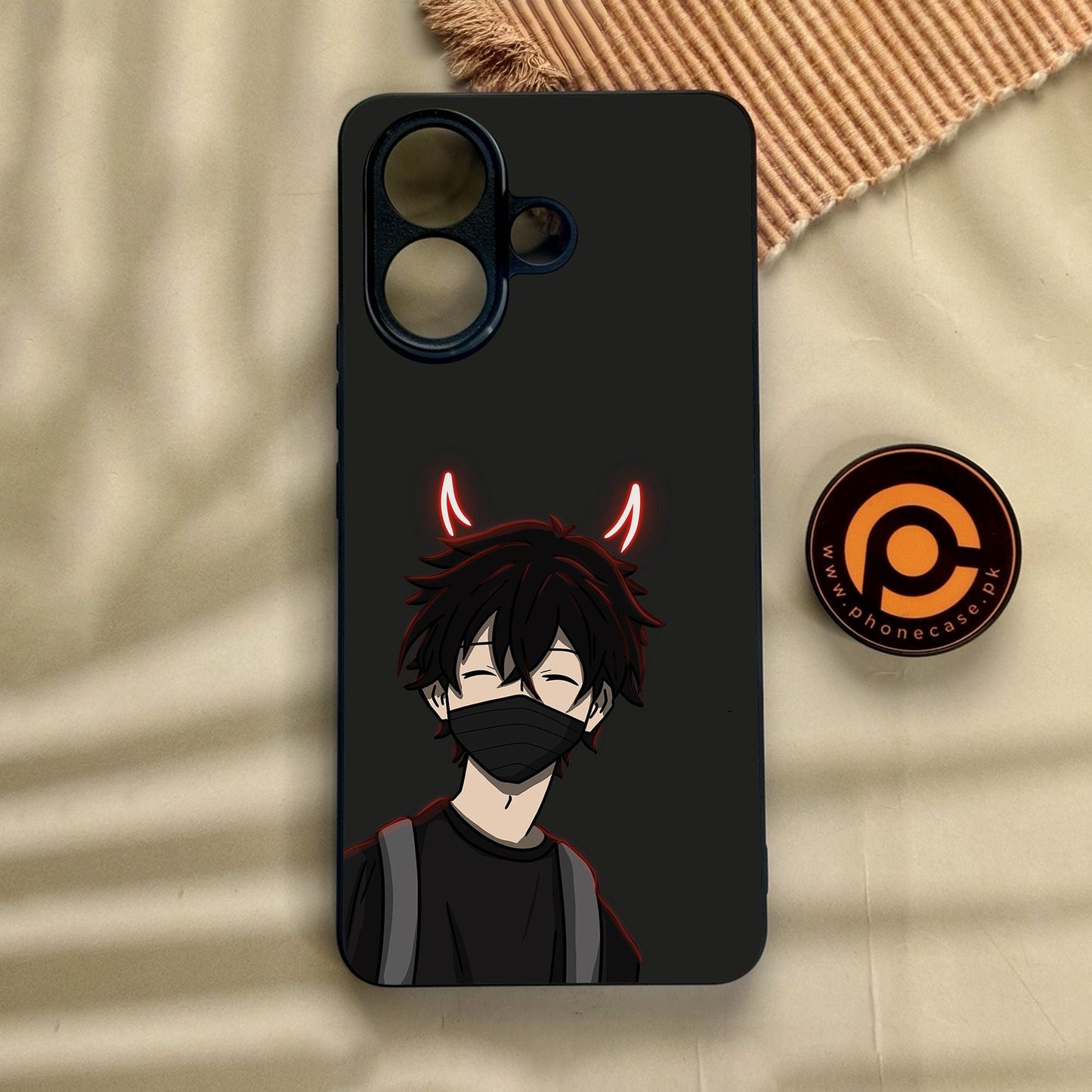 Vivo V60 Lite  - Anime Series Design 7 - Premium Metal Printed Soft Bumper Shock Proof Case