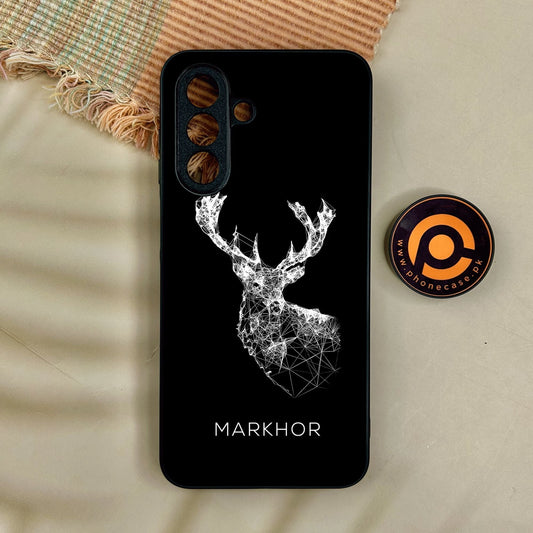 Samsung Galaxy A17 - Markhor Design 4 - Premium Metal Printed Soft Bumper Shock Proof Case