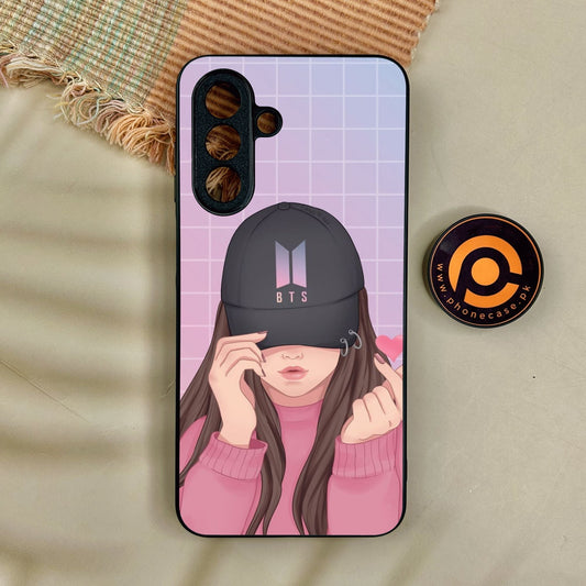 Samsung Galaxy A17 - Anime Girls Design 3 - Premium Metal Printed Soft Bumper Shock Proof Case