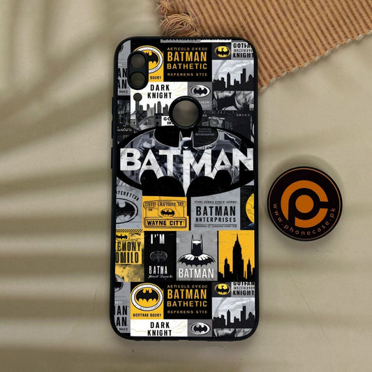 Redmi Note 7 - The Gotham Collage - Premium Metal Printed Soft Bumper Shock Proof Case