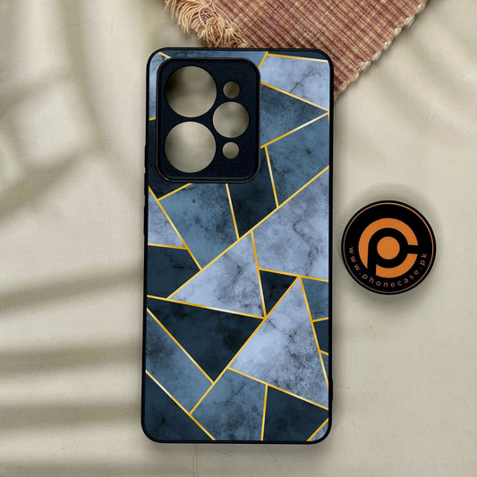 Realme 15 - Geometric Design 3 - Premium Metal Printed Soft Bumper Shock Proof Case