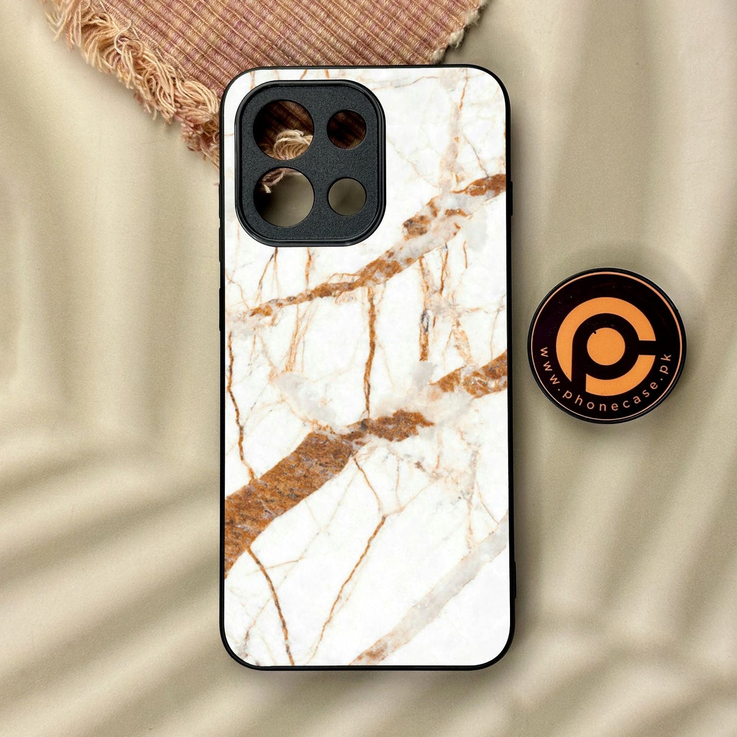 OnePlus 13T - White Design 4 - Premium Metal Printed Soft Bumper Shock Proof Case