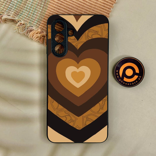 Samsung Galaxy A17 - Heart 2.0 Design 5 - Premium Metal Printed Soft Bumper Shock Proof Case