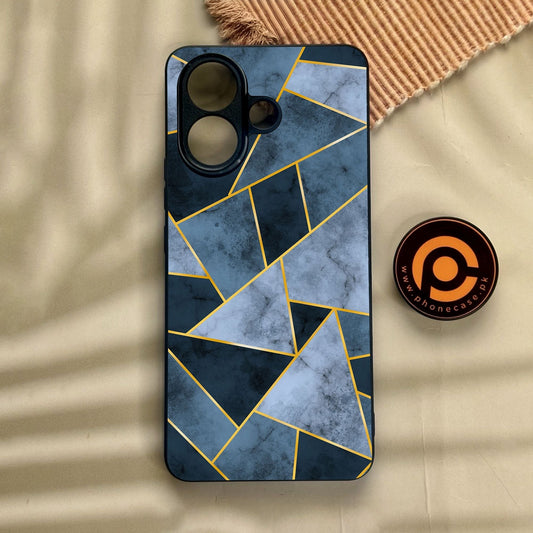 Vivo V60 Lite  - Geometric Design 3 - Premium Metal Printed Soft Bumper Shock Proof Case