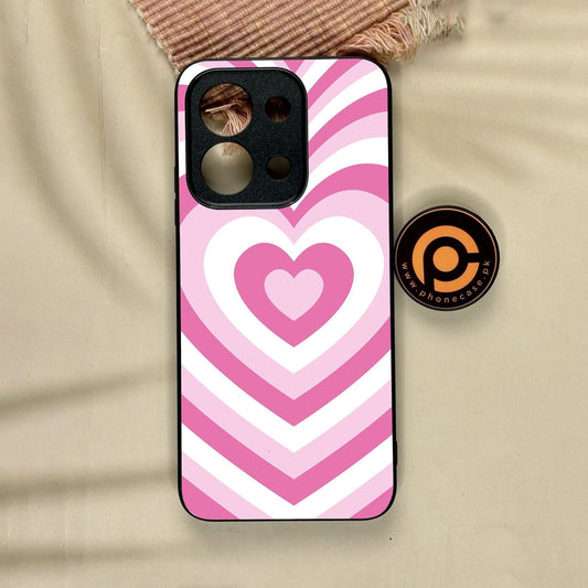 Xiaomi Redmi 15C - Heartbeat Design 3 - Premium Metal Printed Soft Bumper Shock Proof Case