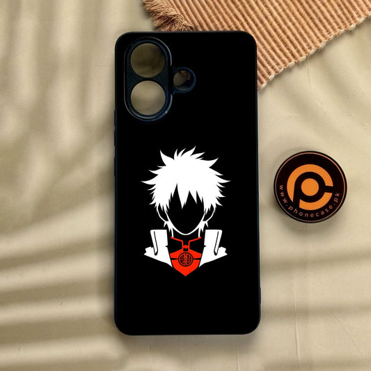 Vivo V60 Lite  - Minimalistic Design 5 - Premium Metal Printed Soft Bumper Shock Proof Case