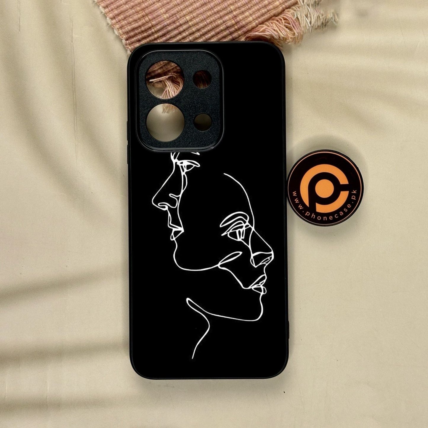 Xiaomi Redmi 15C - Girls Design 5 - Premium Metal Printed Soft Bumper Shock Proof Case