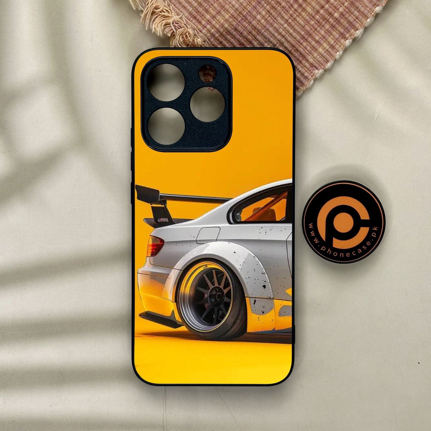 Realme 15T - M3 Gt2 Racing Car - Premium Metal Printed Soft Bumper Shock Proof Case