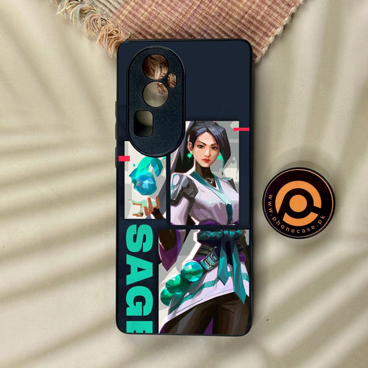 Oppo Reno 10 Pro Plus - Battle-Ready Design 1 - Premium Metal Printed Soft Bumper Shock Proof Case