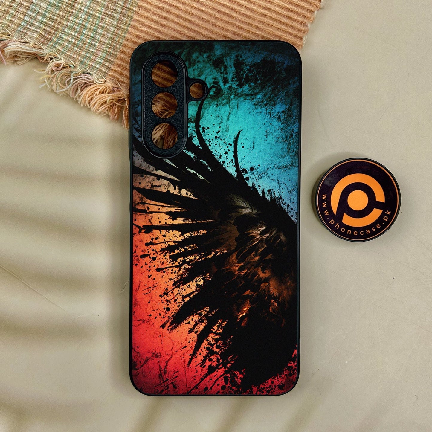 Samsung Galaxy A17 - Angel 2.0 Design 9 - Premium Metal Printed Soft Bumper Shock Proof Case