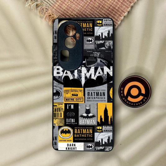 Oppo Reno 10 Pro Plus - The Gotham Collage - Premium Metal Printed Soft Bumper Shock Proof Case