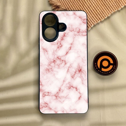 Vivo V60 Lite  - Pink Design 4 - Premium Metal Printed Soft Bumper Shock Proof Case